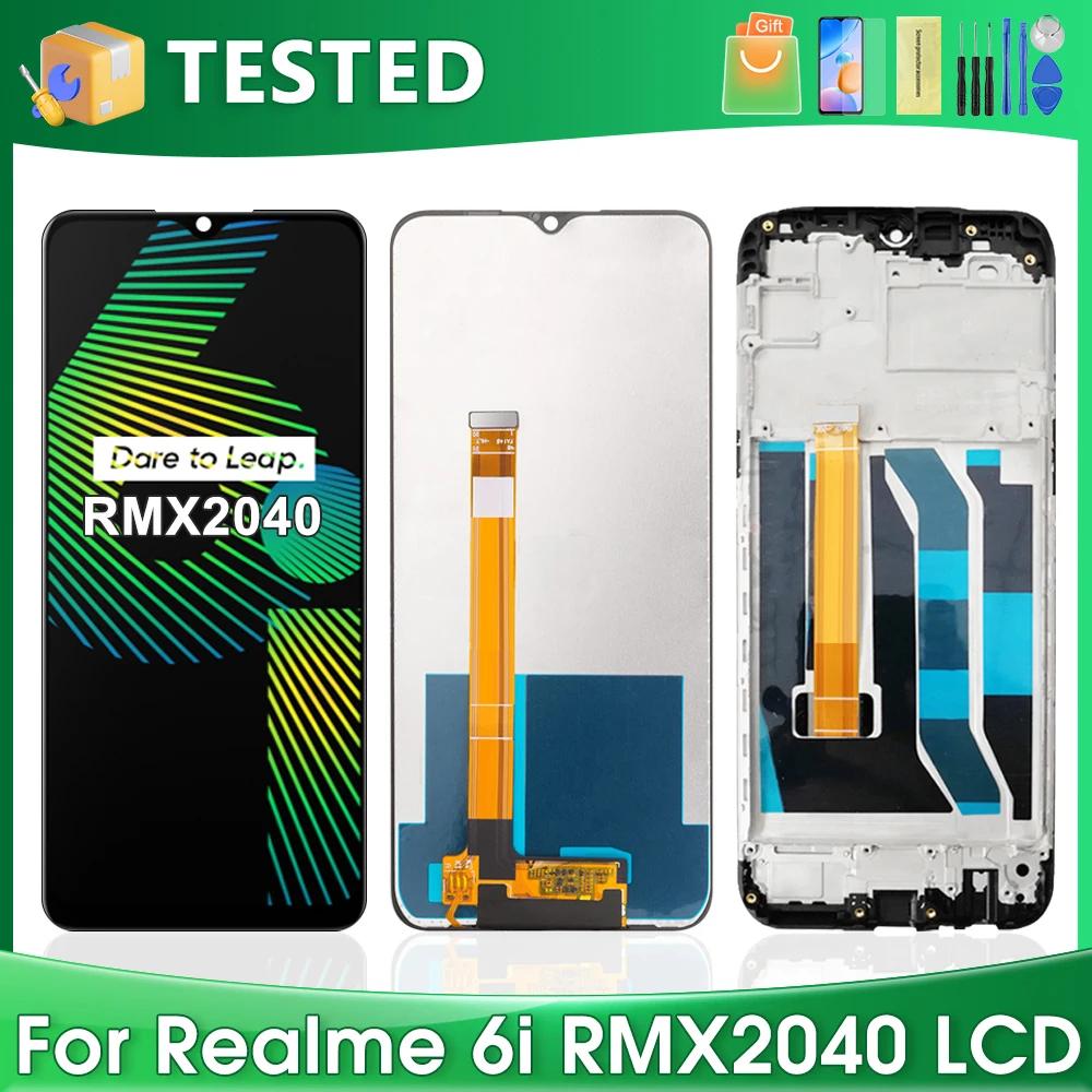 LCD ÷ ġ ũ Ÿ  ü, OPPO Realme 6i, Ori Realme6i, RMX2040, 6.5 ġ